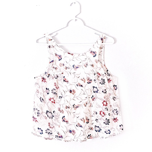 Urban Outfitters Ecote Floral Tank - Picture 1 of 8